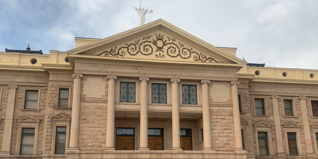 Old Arizona state capitol building, Phoenix, Arizona.