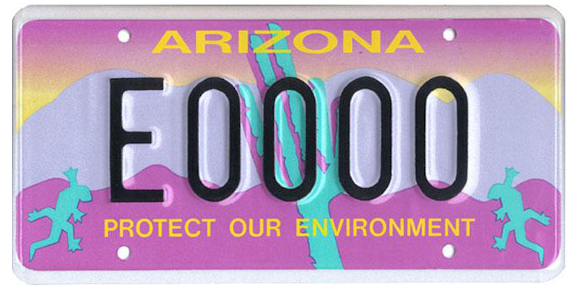 Arizona Environmental License Plate