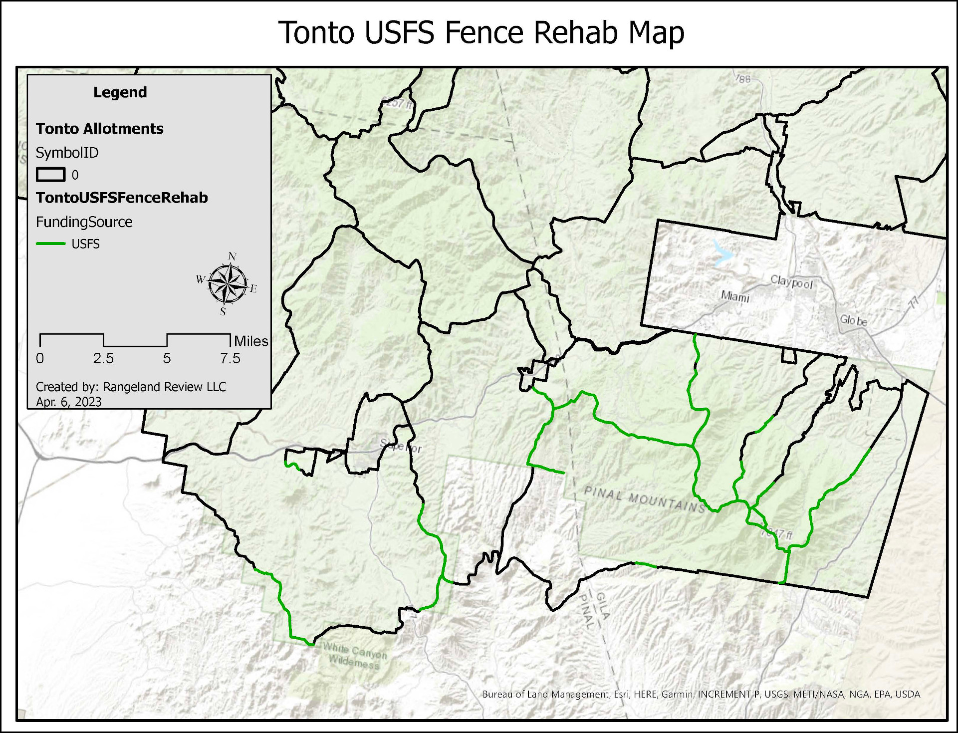telegraph fire fence rehab map